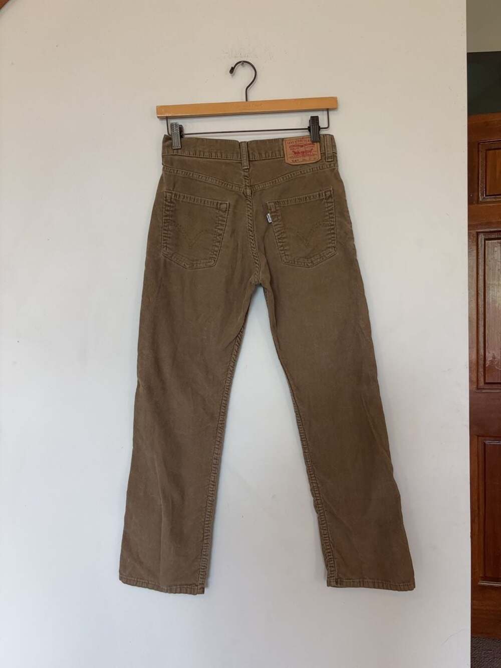 Levi's 514 Corduroy Pants Brown Size 14REG 27x27